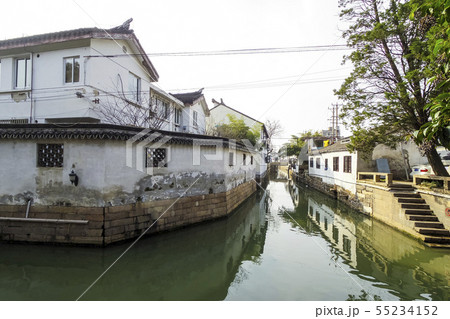 世界遺産になっている蘇州の運河 55234152