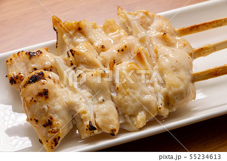 焼き鳥(塩焼き)。 55234613