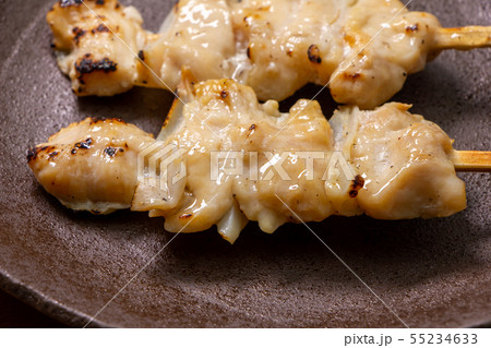 焼き鳥(塩焼き)。 55234633