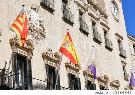 スペイン、アリカンテ、市庁舎 スペイン、アリカンテ、市庁舎 55234842