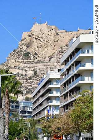 スペイン、アリカンテ、サンタ・バルバラ城 スペイン、アリカンテ、サンタ・バルバラ城 55234868