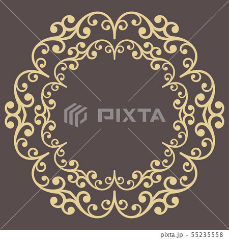 Elegant Vector Ornament in Classic Style Elegant Vector Ornament in Classic Style 55235558