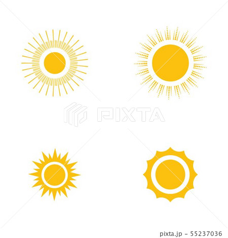 Sun Vector illustration Icon 55237036