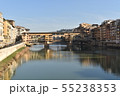 ヴェッキオ橋　ベッキオ橋　フィレンツェ 55238353