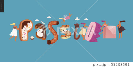 Dessert temptation font 55238591
