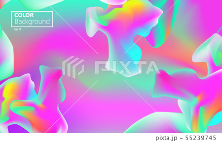Pink background. Dynamic shapes 55239745