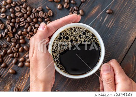 A cup of coffee 55244138