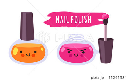 Warlike nail polish with brush. Warlike nail polish with brush. 55245584