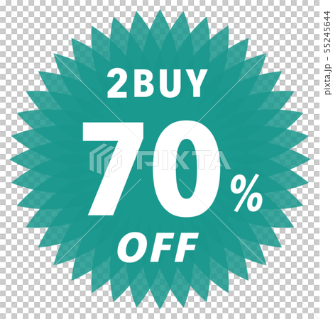 2BUY 70%OFF ラベル 55245644