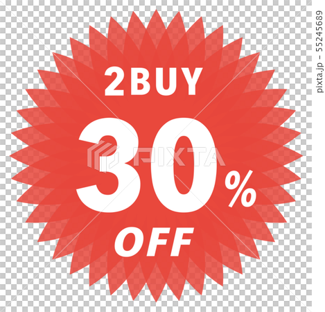 2BUY 30% OFF label 55245689