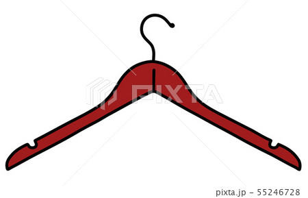 The red plastic coathanger 55246728