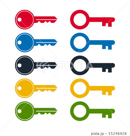 Key icon set Key icon set 55246926