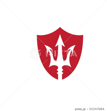 Trident Logo Template vector icon 55247064