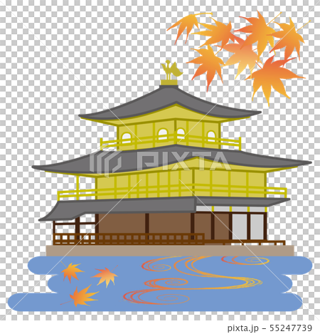 秋天金閣寺 55247739