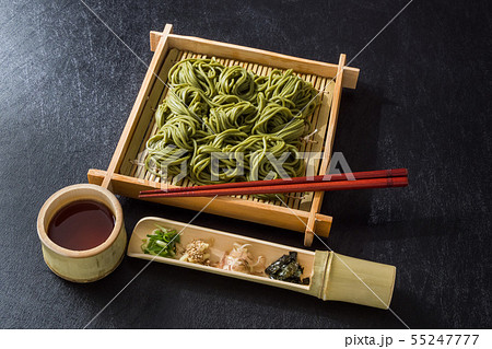 うちたて新そば Newly made raw soba Japanese foods 55247777