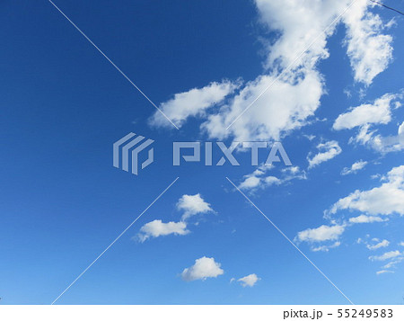 晴れた日の空 55249583