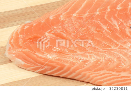 Salmon steak containing omega acids Salmon steak containing omega acids 55250811