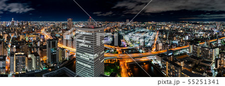 大阪市の夜景 55251341