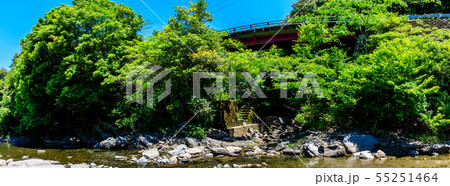 幸物河川公園　パノラマ　【長崎県西海市】 55251464