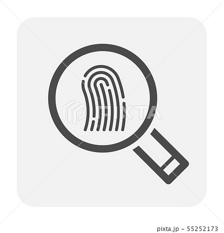 finger print icon 55252173