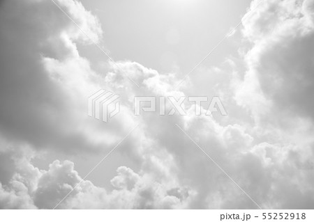 アートな涌き雲(モノクロ) 面白い形の涌き雲(モノクロ) ドラマティックな涌き雲(モノクロ) アートな涌き雲(モノクロ) 面白い形の涌き雲(モノクロ) ドラマティックな涌き雲(モノクロ) 55252918