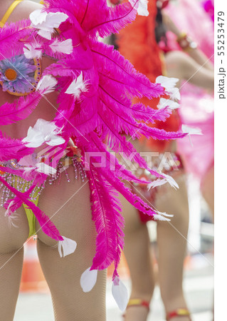 サンバカーニバルのダンサー 55253479