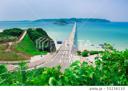 角島大橋 山口県下関市 角島大橋 山口県下関市 55256110