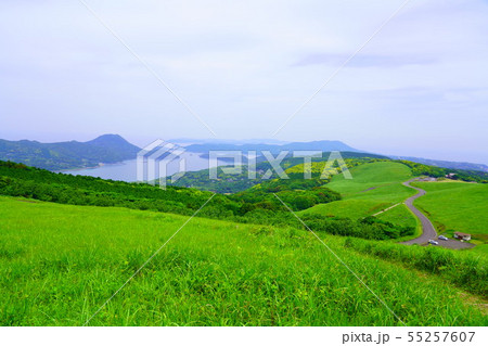 草原と海 55257607