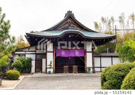 大玄関 軒唐破風 京都勧修寺 55259142