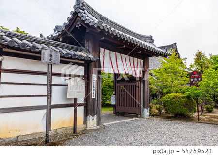 中門 京都勧修寺 55259521