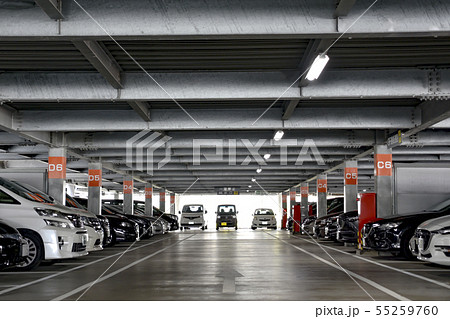 新潟市　立体駐車場　朱鷺メッセ 55259760