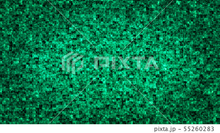 CGアブストラクト　ジオメトリックな背景素材　緑色 55260283