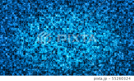 CGアブストラクト　ジオメトリックな背景素材　青色　水色 55260324