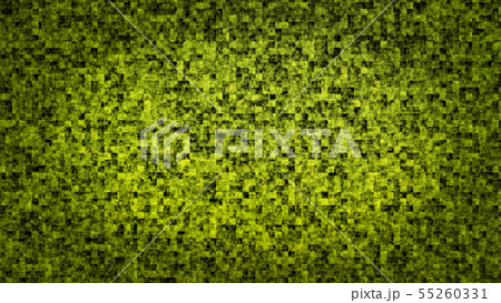 CGアブストラクト ジオメトリックな背景素材 緑色 黄緑色 CGアブストラクト ジオメトリックな背景素材 緑色 黄緑色 55260331