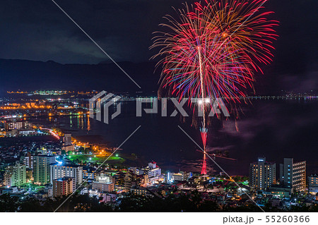 （長野県）諏訪湖サマーナイト花火 55260366