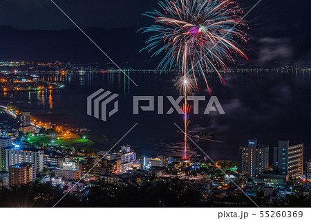 （長野県）諏訪湖サマーナイト花火 55260369