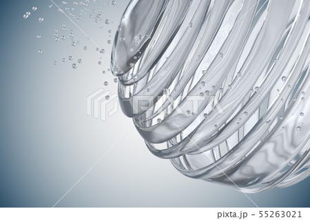 3D striped decorative balls. 3D striped decorative balls. 55263021