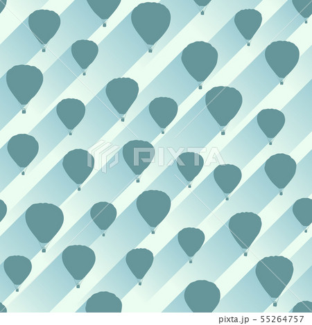 Seamless background with aerostat. Seamless background with aerostat. 55264757
