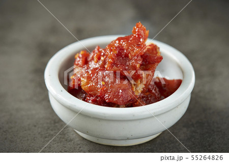 韓国の塩辛チョッカル　スケトウダラ 55264826