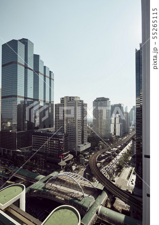 The modern buildings of the city skyscrapers The modern buildings of the city skyscrapers 55265115