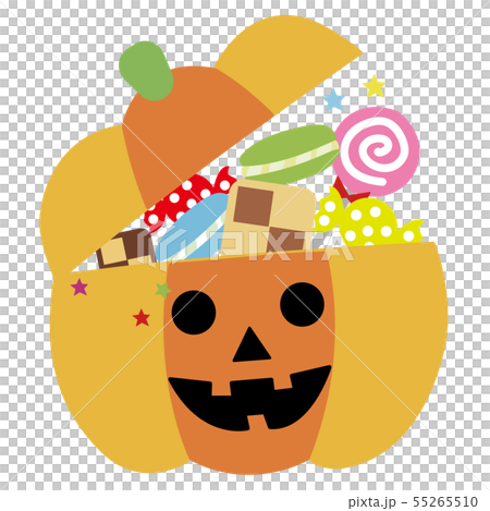 ハロウィン　お菓子入りジャックBOX 55265510