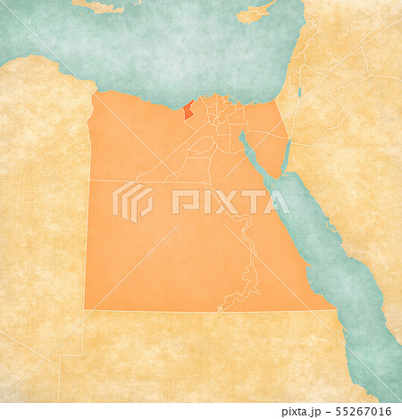 Map of Egypt - Alexandria 55267016