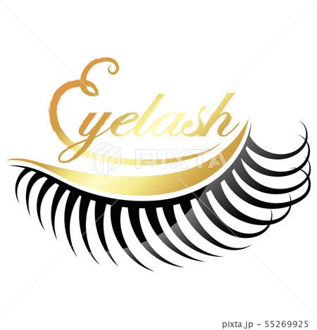 Eyelashes salon golden symbol Eyelashes salon golden symbol 55269925