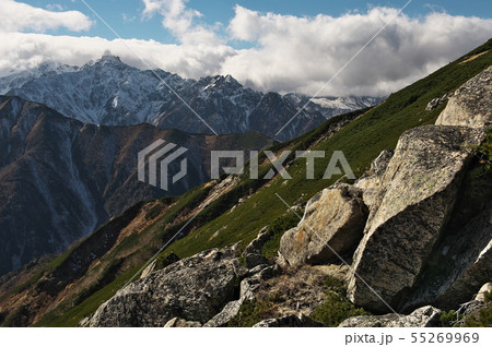 槍ヶ岳と北鎌尾根 槍ヶ岳と北鎌尾根 55269969