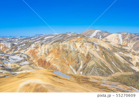 Landmannalaugar in Iceland. Amazing and Beautiful 55270609