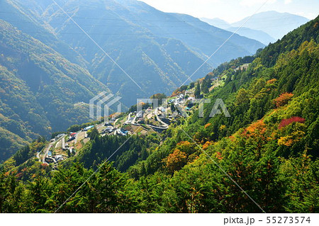 長野県飯田市上村 下栗の里 秋 長野県飯田市上村 下栗の里 秋 55273574