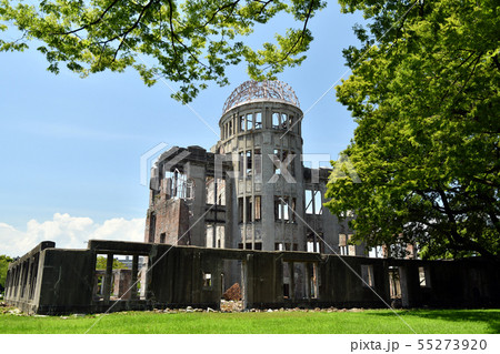 青空 原爆ドーム 盛夏 青空 原爆ドーム 盛夏 55273920