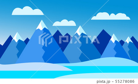 Mountain landscape vector 55278086