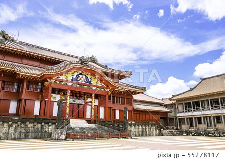 沖縄の世界遺産 美しい首里城 55278117
