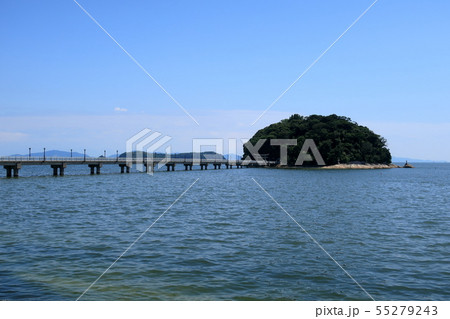 蒲郡竹島と竹島橋 55279243